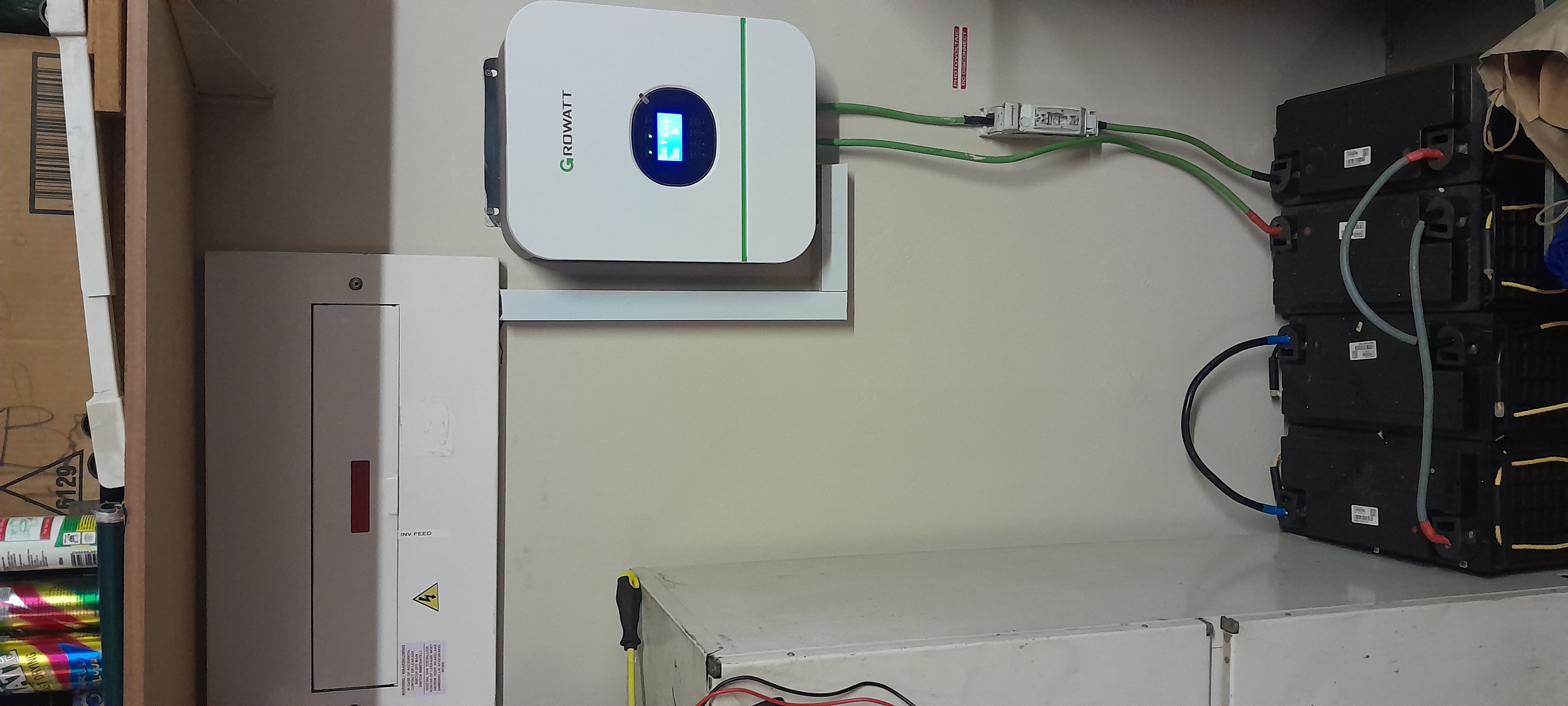 Growatt Hybrid Solar Installation